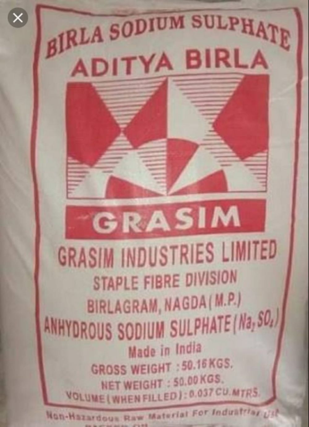 Sodium Sulphate - Anhydrous Form, Melting Point 884 °C, Boiling Point 1,429 °C, Density 2.664 G/cm3, Molecular Weight 142.04 G/mol, Cas No: 7757-82-6