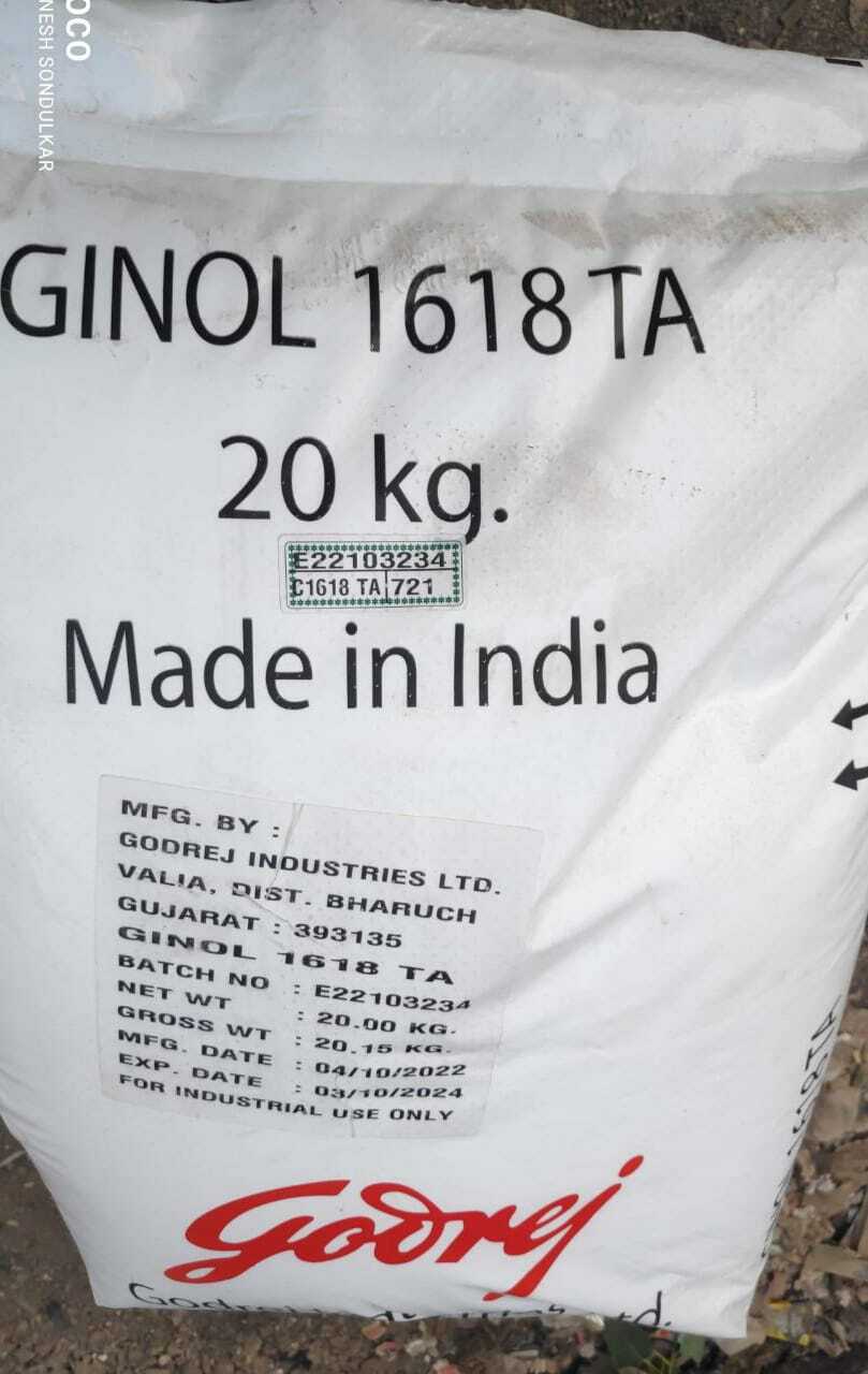 Ginol 1618 Ta Boiling Point: 344 A C (651 A F; 617 K)