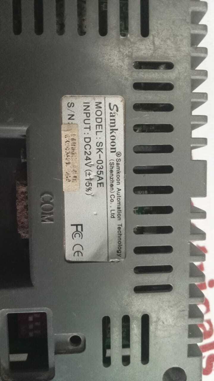 Sk-035ae Hmi - Engineering Plastics Abs+pc, 3.5 Inch Display, 320x240 Resolution, 260,000 Colors, Ip65 Protection, 32-bit 400mhz Risc Cpu