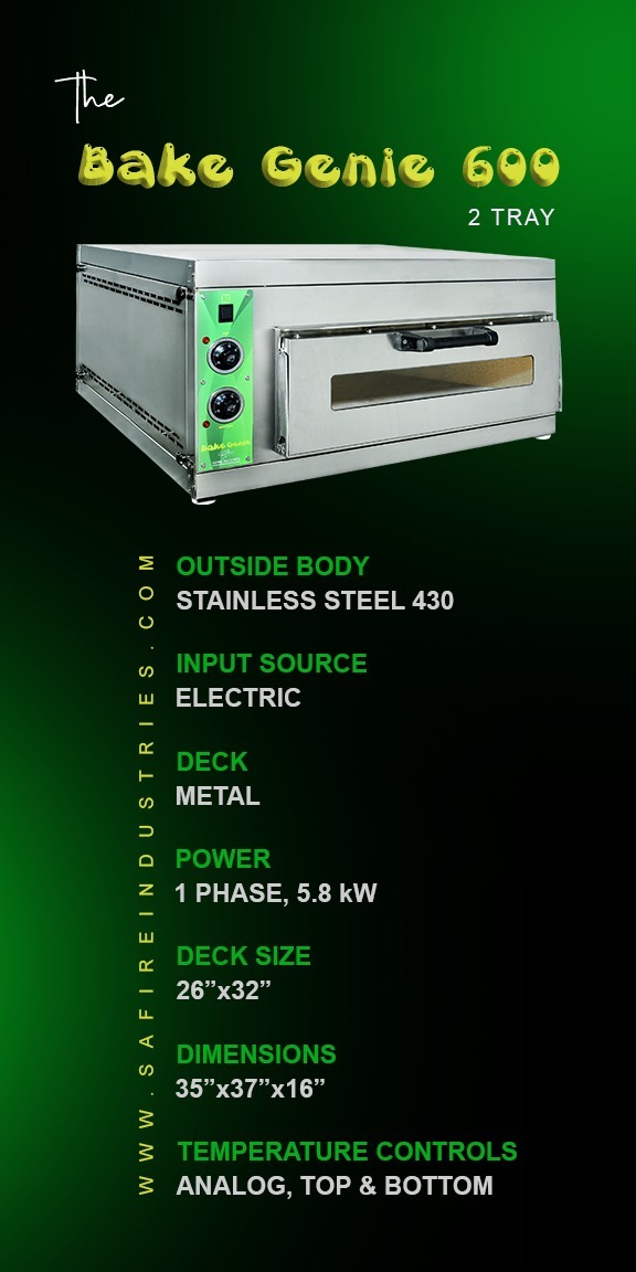 Bake Genie 600 - Color: Steel