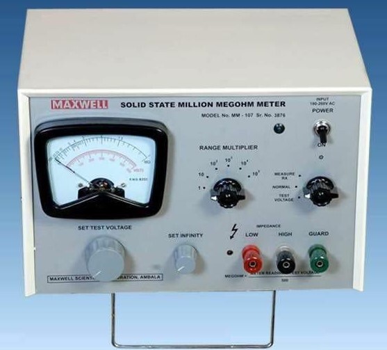 Million Megohm Meter Mm108d - Features: Good Quality