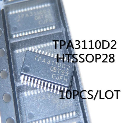 Tpa3110d2 Tssop Smd इंटीग्रेटेड सर्किट आवेदन: औद्योगिक