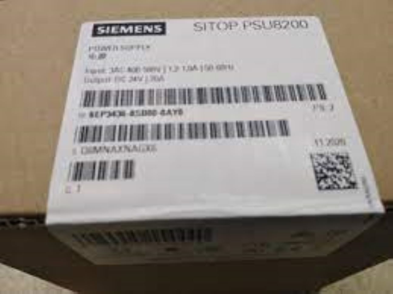 6ep3436-8sb00-0ay0-siemens Programmable Logic Controller - Sitop Psu8200 24 V/20 A Power Supply, Input 400-500 V Ac, Output 24 V Dc/20 A
