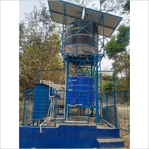 अर्ध स्वचालित सामुदायिक जल उपचार संयंत्र