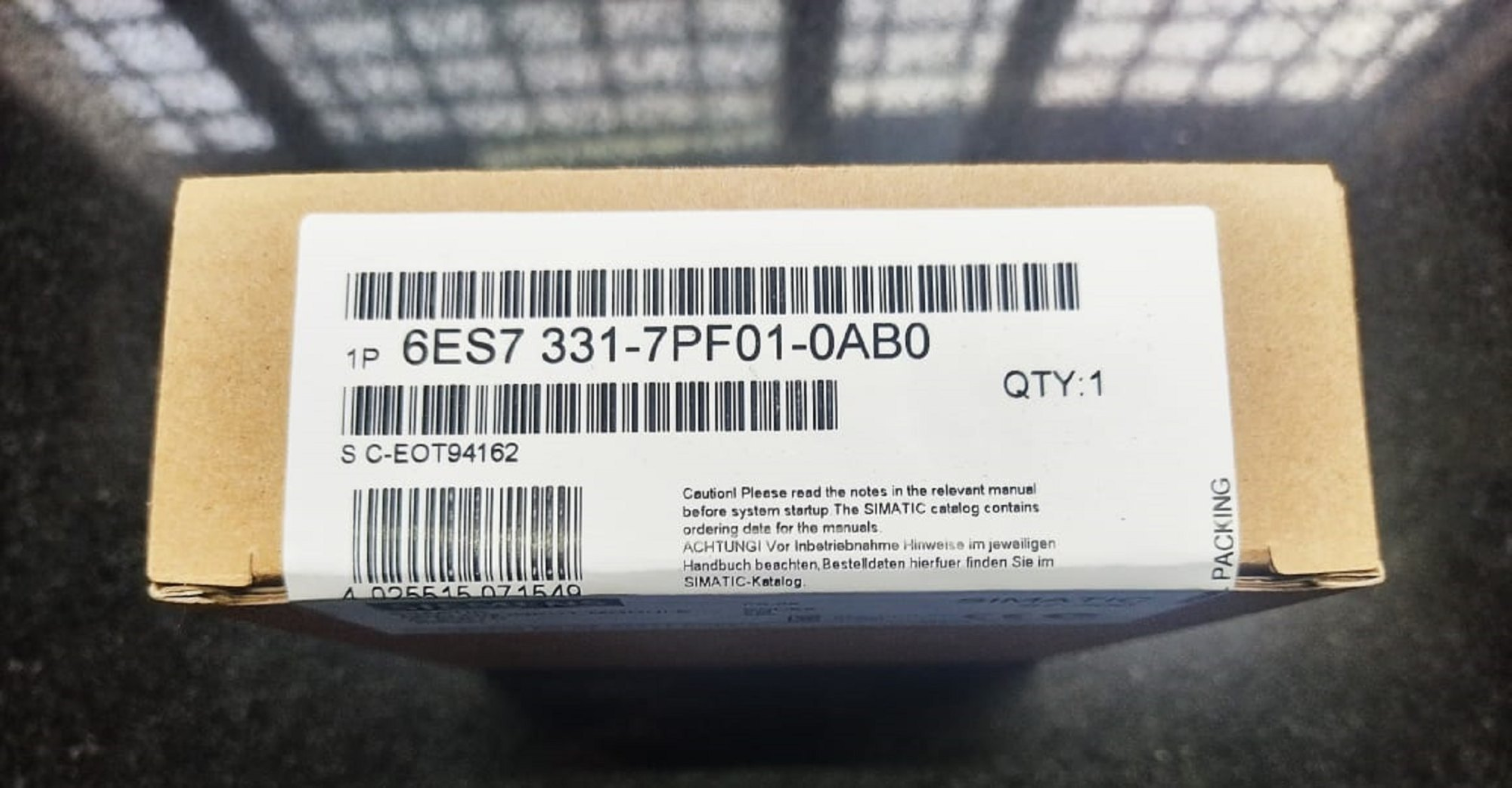 6es7 331 - 7pf01 - 0ab0