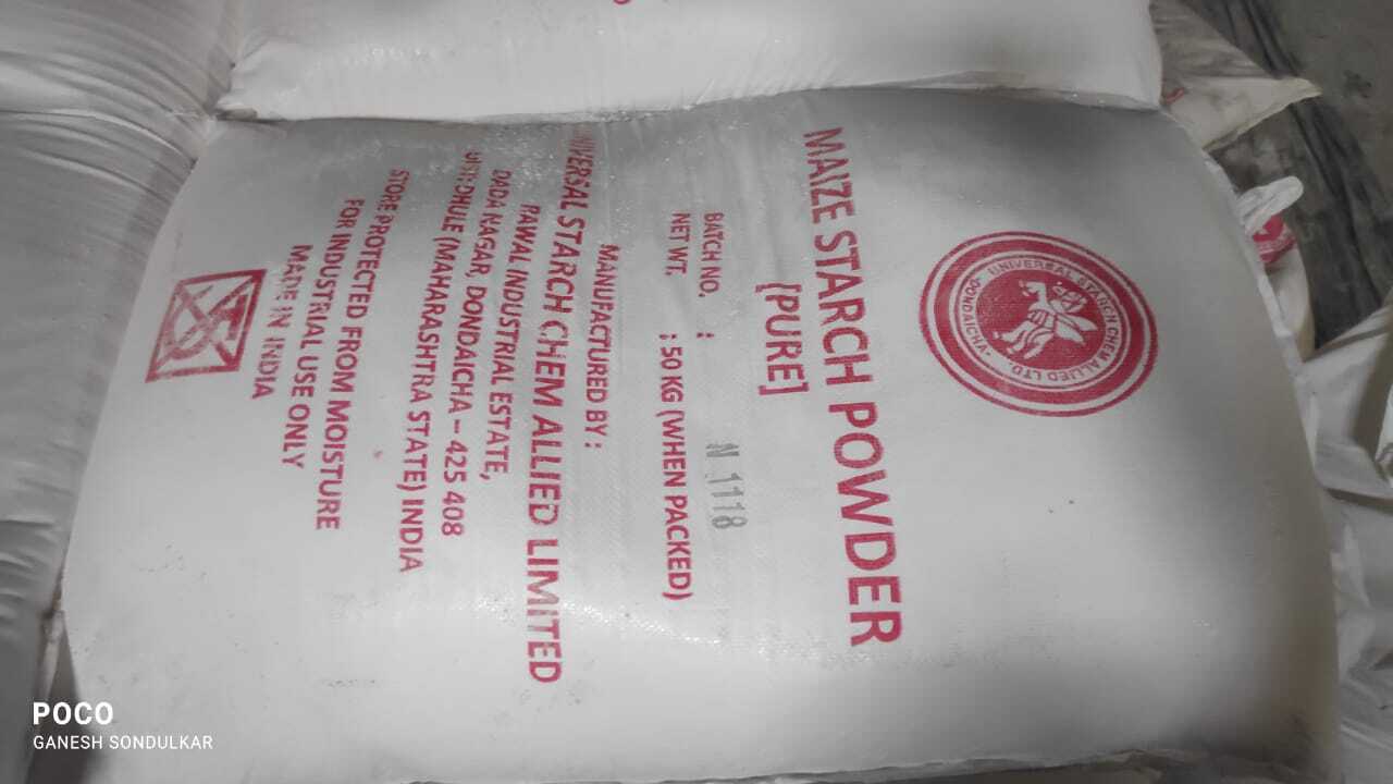 Maize Starch Powder - Best Before: 3 Years