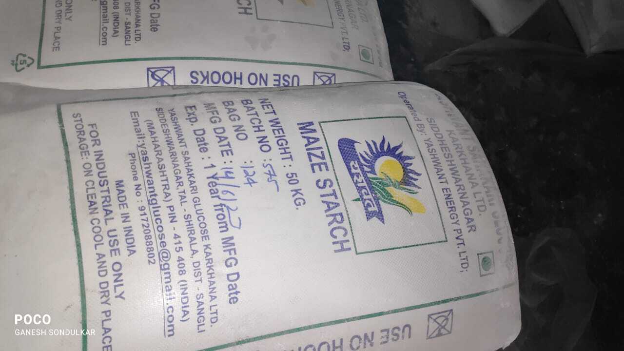 Maize Starch Powder - Best Before: 3 Years
