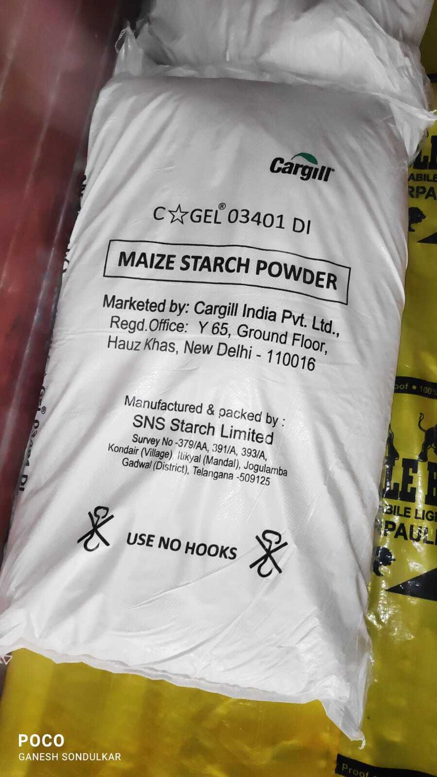 Maize Starch Powder - Best Before: 3 Years