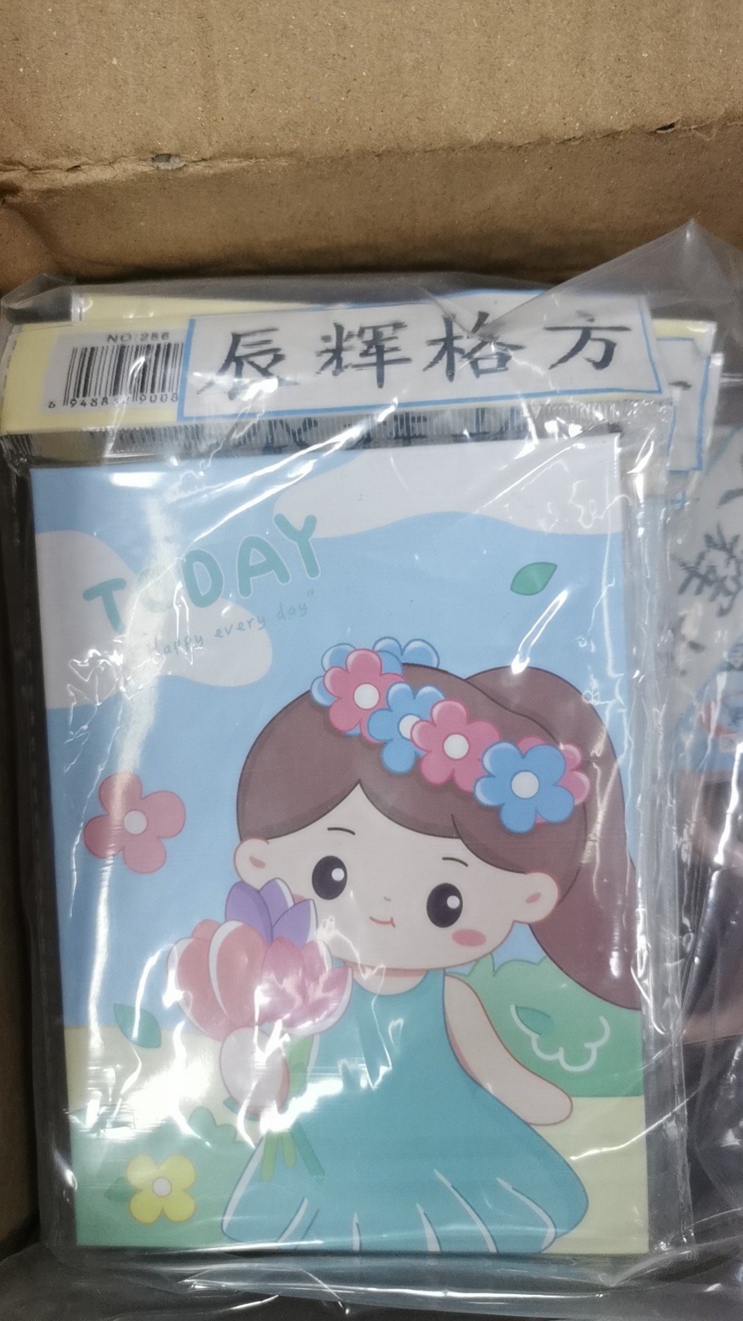 Cartoon Folding Mirror - Length: 21 Centimeter (Cm)