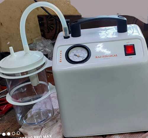 Single Bottle Suction Machine Color Code: White