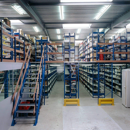 Multi-tier Slotted Angle Racks - Ms Material, Different Sizes Available, Blue Color | Precision Engineered, Durable, Long Service Life