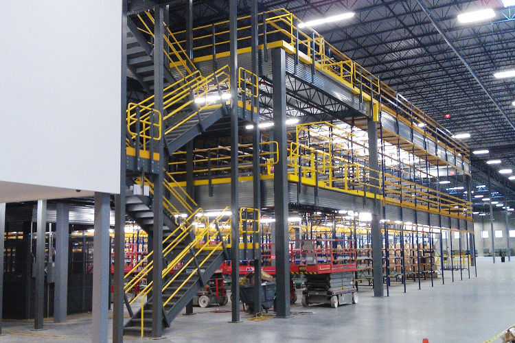 Yellow M.s Mezzanine Floor