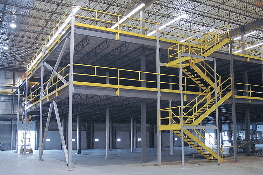 Yellow M.s Mezzanine Floor