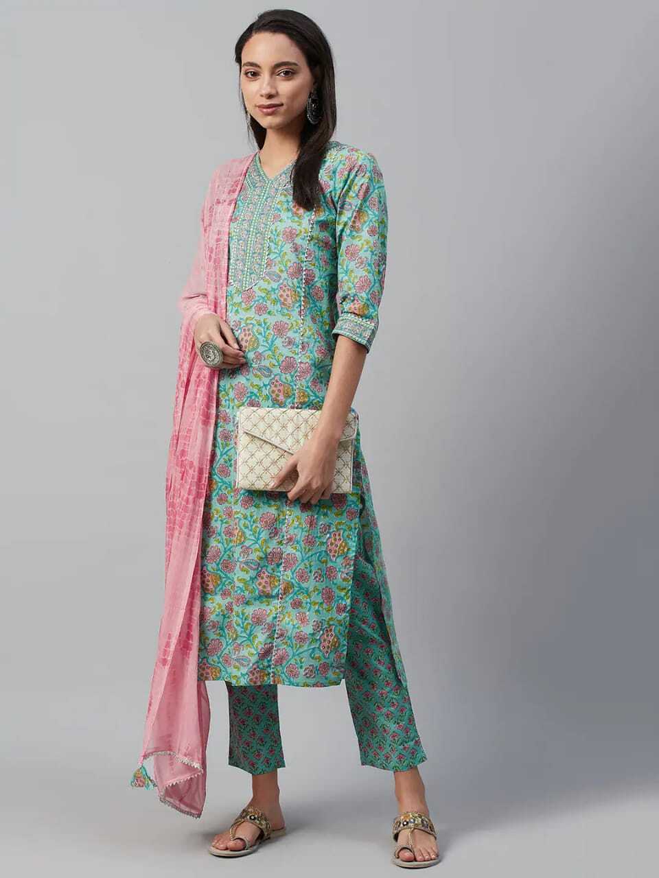 Kurtis Dupatta - Color: Multi Color