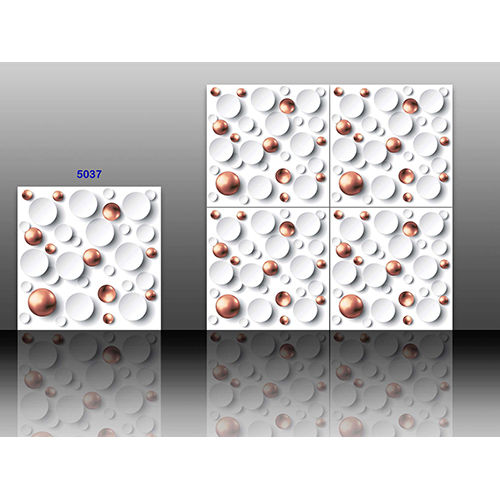 व्हाइट्स 3डी पोर्सिलेन टाइल्स
