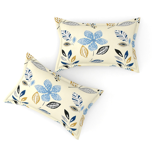 Different Available Leaf Print Flat Bed Sheets