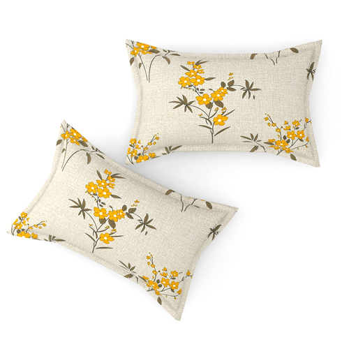 Floral Print Bed Sheets - 100% Cotton, Full Size | Vibrant Colors, Fade Resistant, Easy Care