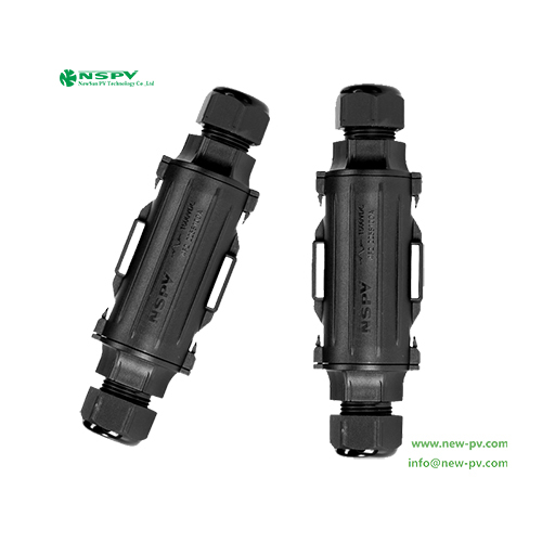 Nspv Solar Fuse Connector - 1500vdc Rated Voltage, 100a Max Inline Current, Ip68 Waterproof Protection, Ul94-v0 Flame Resistant, -40 To +85°c Operating Temperature, Black Pc/pa Insulation Material