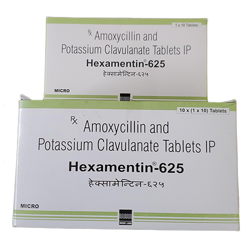 Amoxycillin And Potassium Clavulanate Tablets Ip General Medicines