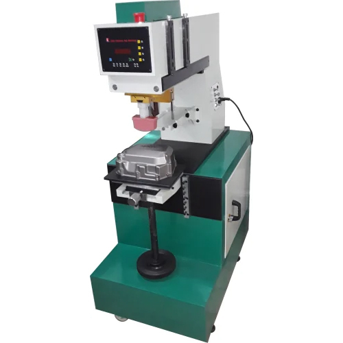 Tabletop Pad Printing Machine - Mild Steel, Max 2000 Stroke/hr, 450 Mm Object Height | Automatic, Computerized, Includes Warranty
