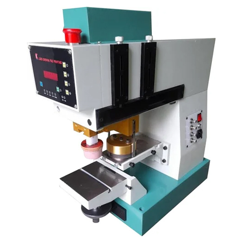 Automatic Pad Printing Machine - Mild Steel, 650x700x380 Mm , Max 2000 Stroke/hr, 450 N Printing Pressure, Ideal For Electronics And Medical Devices