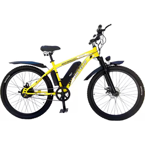 स्टील Matelco Ultra Ea27 27.5 इंच सिंगल स्पीड लिथियम-आयन (ली-आयन) इलेक्ट्रिक साइकिल