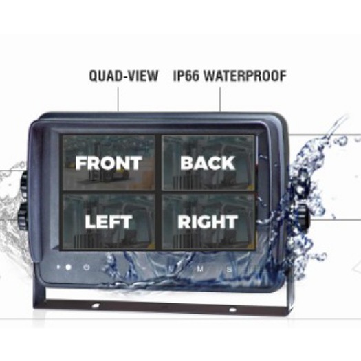Black Waterproof Reverse Camera