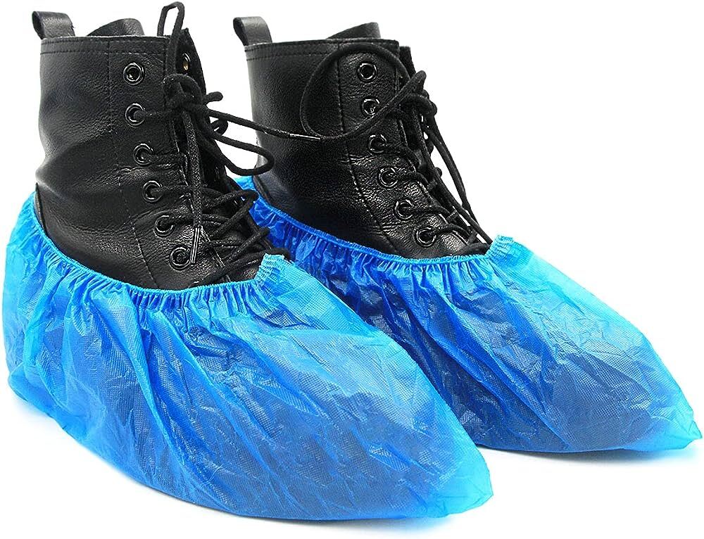 Disposable Shoe Cover Biodegradable Non Woven Fabric, Ankle - Main Image