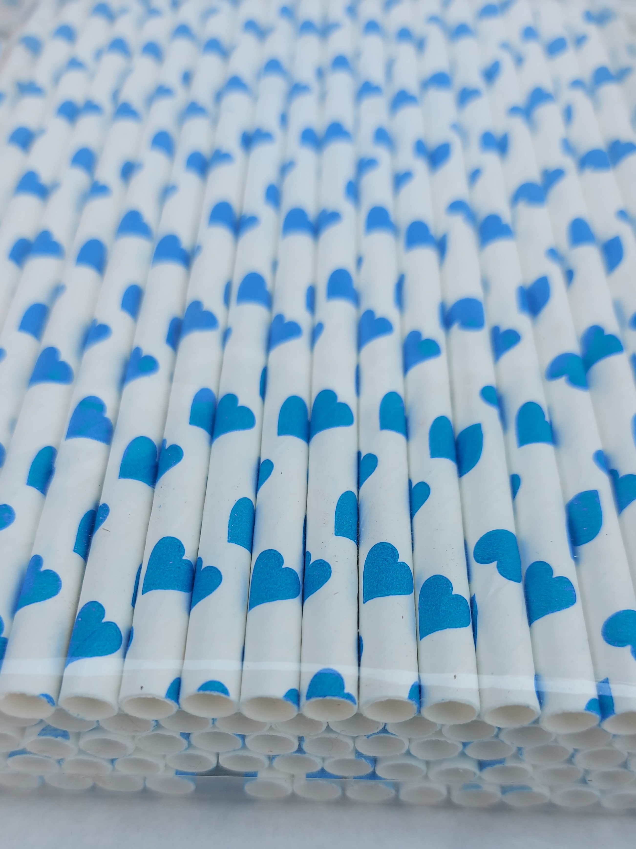 Printed Paper Straws - Certified Food Grade Material, 5-12 Mm Diameter, Custom Color Printing, Biodegradable Design