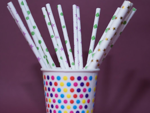 Printed Paper Straws - Certified Food Grade Material, 5-12 Mm Diameter, Custom Color Printing, Biodegradable Design