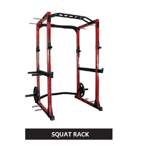 Squat Rack - Commercial Grade, Manual Operation | 1 Year Warranty, Perfect for Tone Up Muscle and Gain Strength