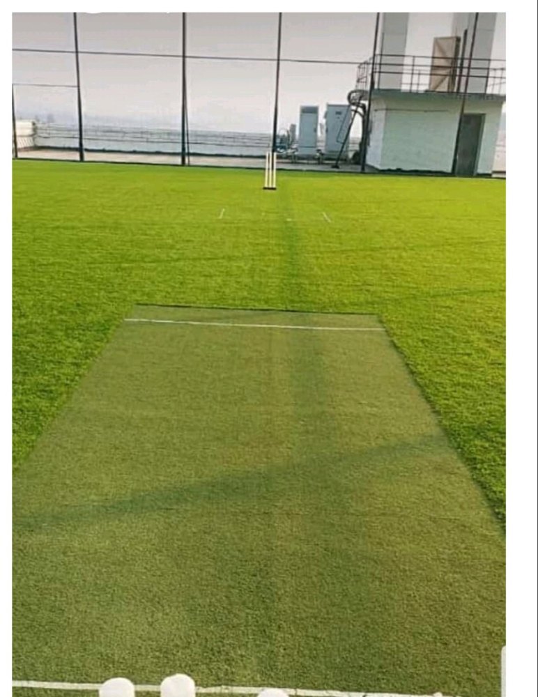 Artificial Sports Grass - 15mm Thickness, 538.2 Sq Ft Roll Size | Acid Resistant, Uv Resistant, Easy To Clean, Eco-friendly, Durable, Hygienic, Non-toxic
