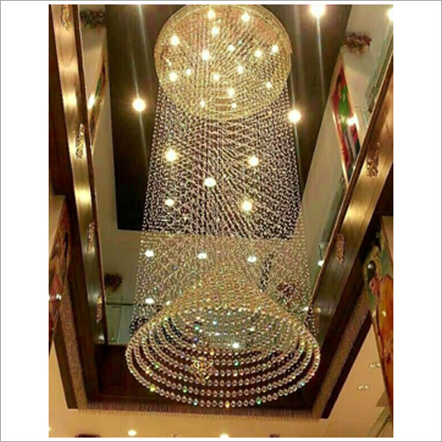 Lobby Crystal Chandelier Light Source: Fluorescent