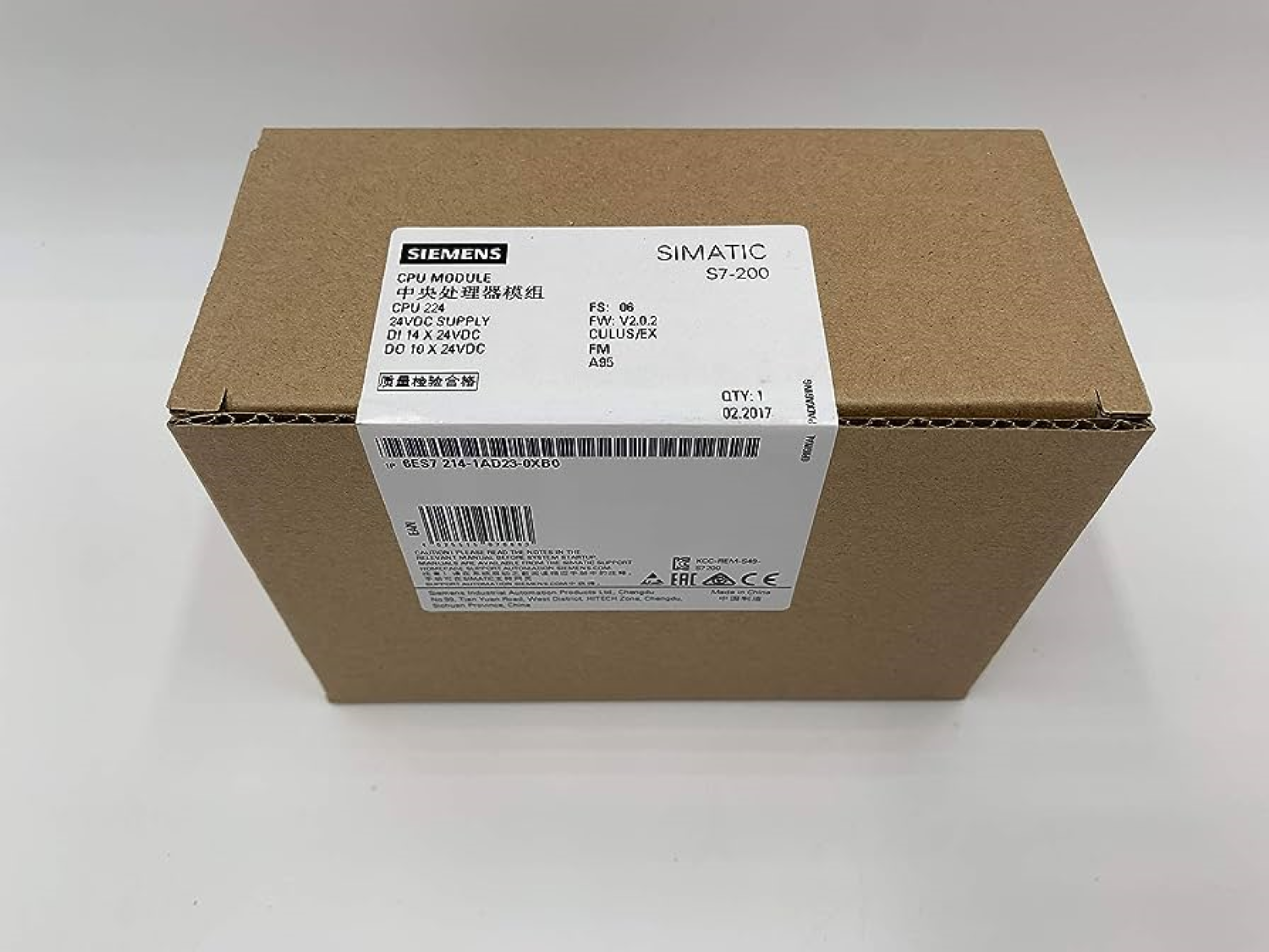 6es7-214-1ad23-0xb0-siemens Pogrammable Logic Controller