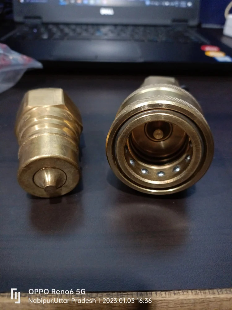 Qcc Quick Connect Coupling - Material: Brass