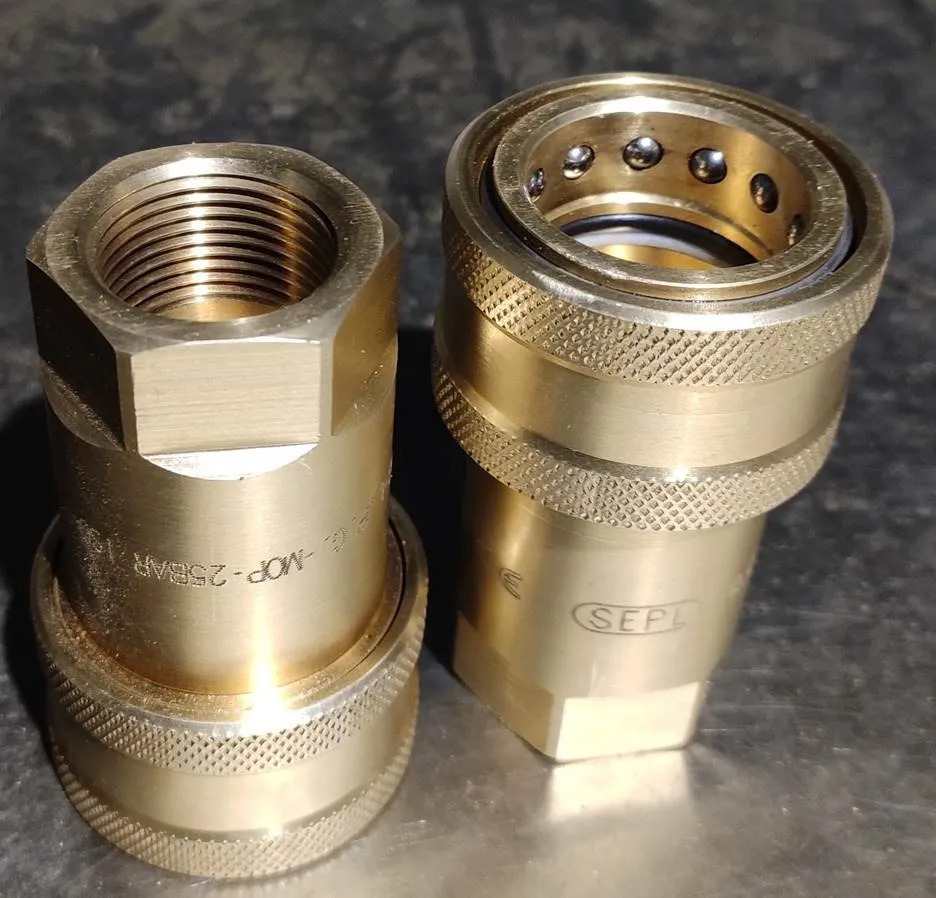 Qcc Quick Connect Coupling - Material: Brass
