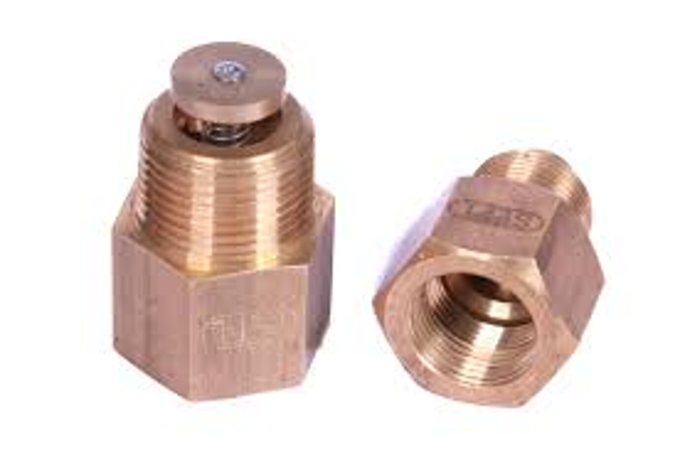 Excess Flow Check Valve - Brass, Spring Loaded Design For Gas Handling | Flow Rate Specification With Controlled Closure