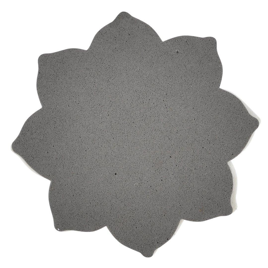 Quick Portable Rangoli (Small 4 Pcs.) - Plastic, 12 X 12 X 4 Cm Each, White | Eco-friendly, Easy To Use, Lightweight, Ideal For Holi Decoration