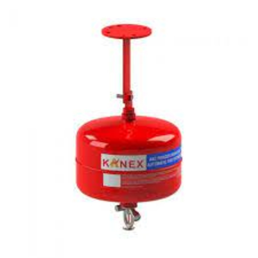 Automatic Modular Fire Extinguisher - Mild Steel, 1 Kg To 15 Kg Capacities | Red, Automatic Fire Detection And Suppression For Industrial And Commercial Use