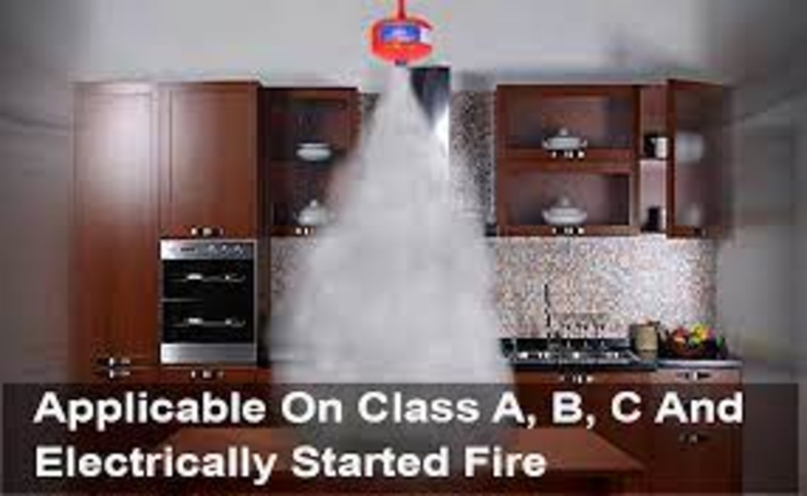 Automatic Modular Fire Extinguisher - Mild Steel, 1 Kg To 15 Kg Capacities | Red, Automatic Fire Detection And Suppression For Industrial And Commercial Use