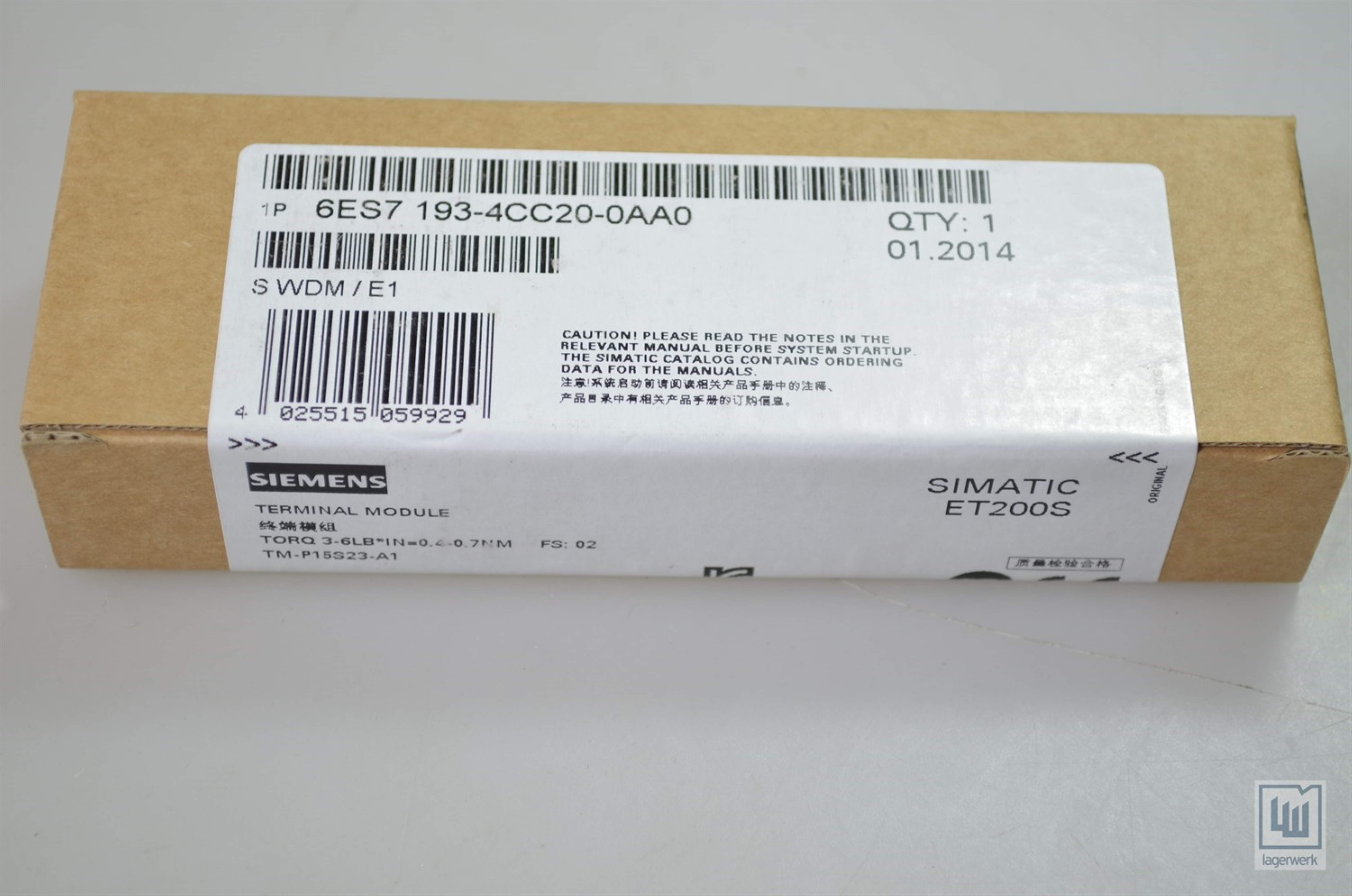 6es7193-4cc20-0aa0-siemens Programmable Logic Controller