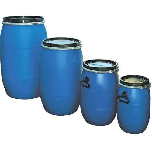 Cylinder Hdpe Plastic Blue Drums