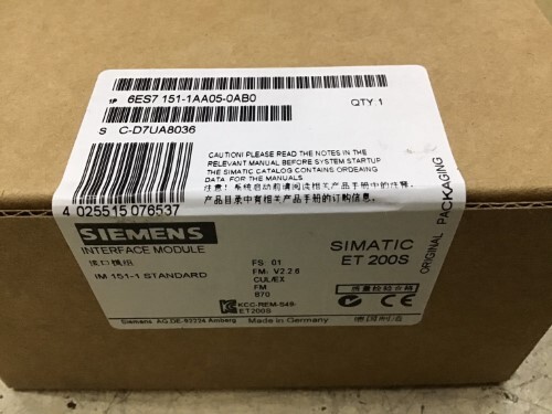 6es7-151-1aa05-0ab0-siemens Programmable Logic Controller