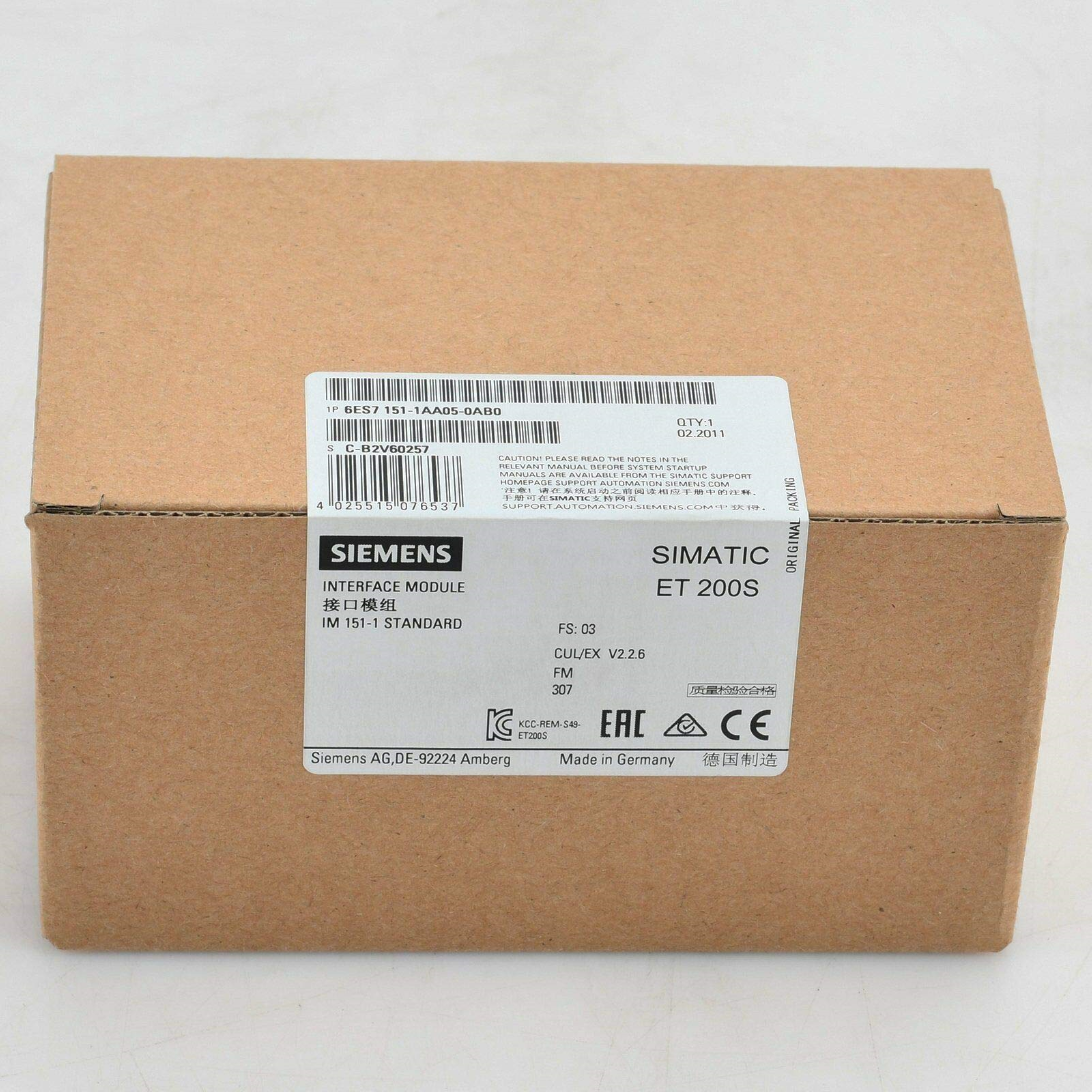 6es7-151-1aa05-0ab0-siemens Programmable Logic Controller