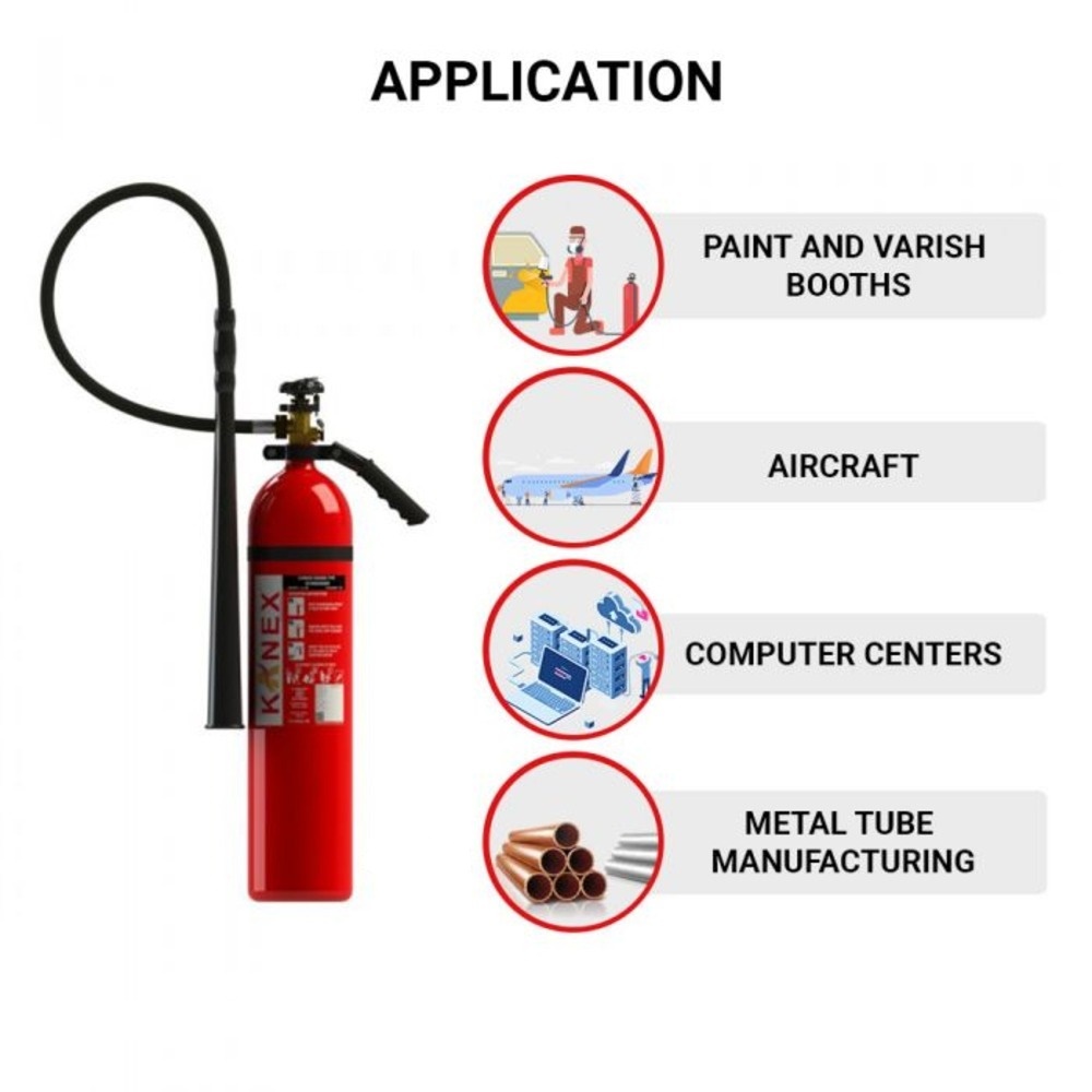 Co2 Based Mobile Fire Extinguishers Application: Industrial