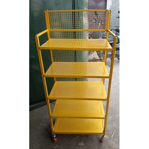Yellow Folding Chips Rack