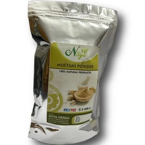 Herbal Multani Mitti Powder - High-Quality Industrial Grade, 5-Year Shelf Life | Versatile Herbs for All Applications, Dry Storage Recommended