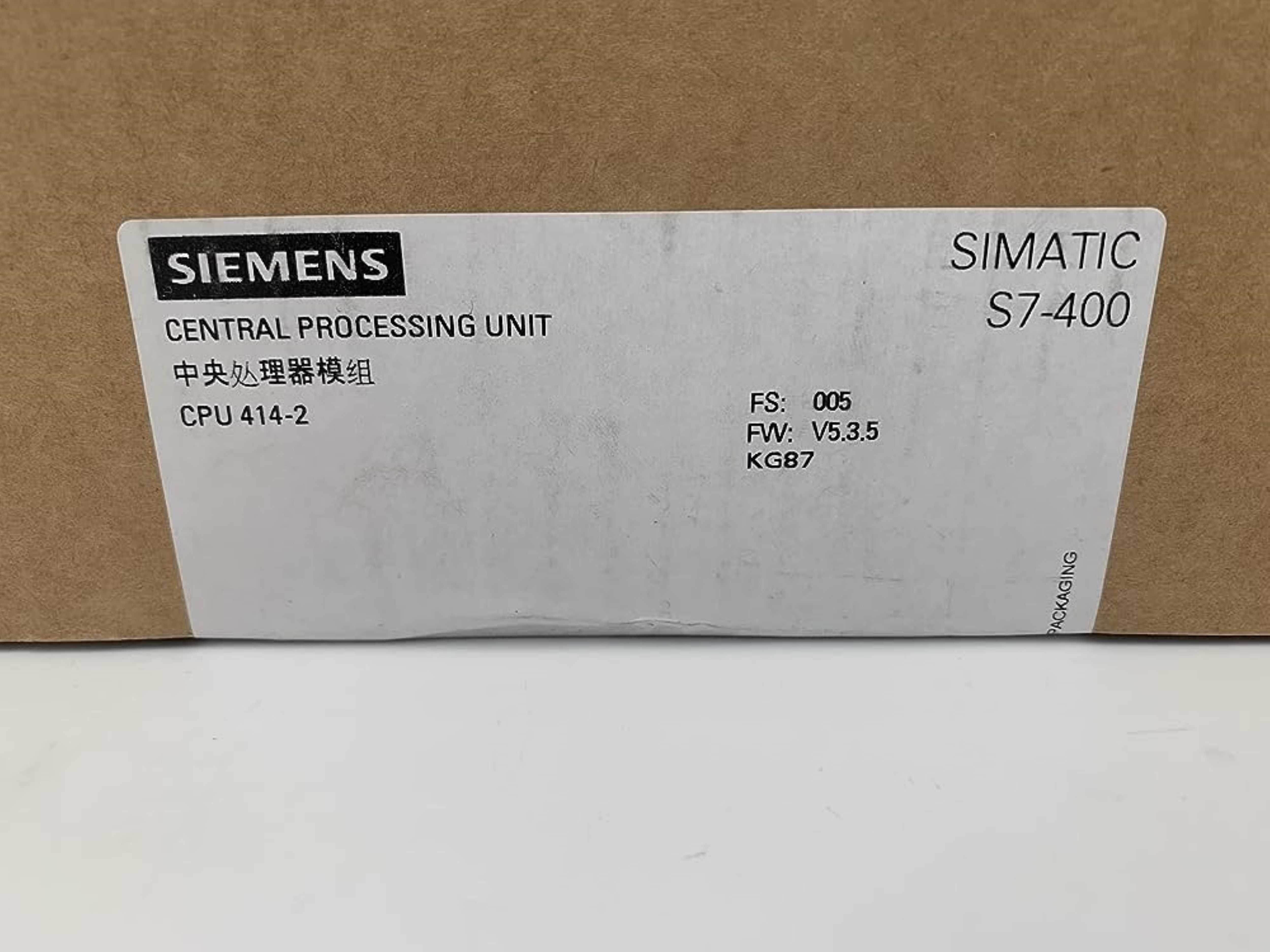 6es7414-2xk05-0ab0-siemens Programmable Logic Controller - Application: ********** Replacement Part ********* Simatic S7-400