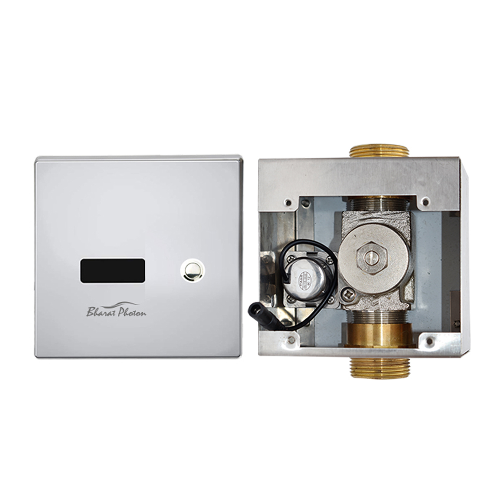 Sensor Flusher For Wc Concealed Bp-w422s (Satin Silver) - Color: Silver