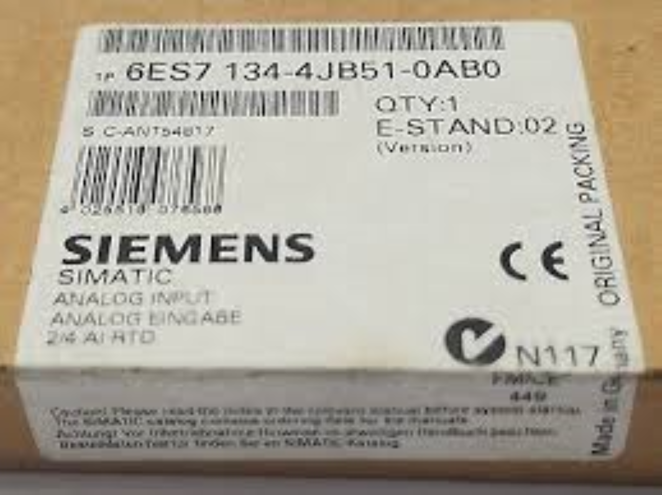 6es71344jb500ab0-siemens Programmable Logic Controller
